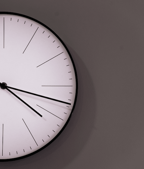 modern wall clock